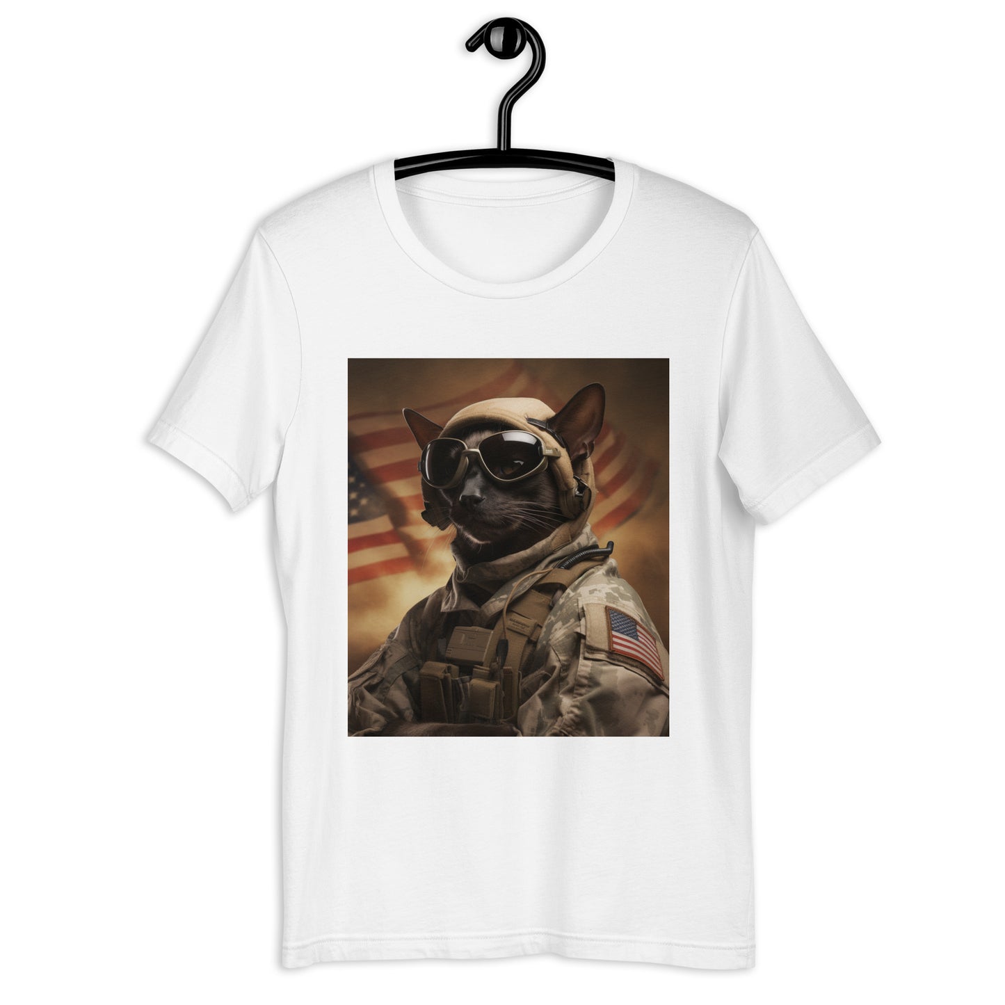 Siamese Military Person Unisex t-shirt