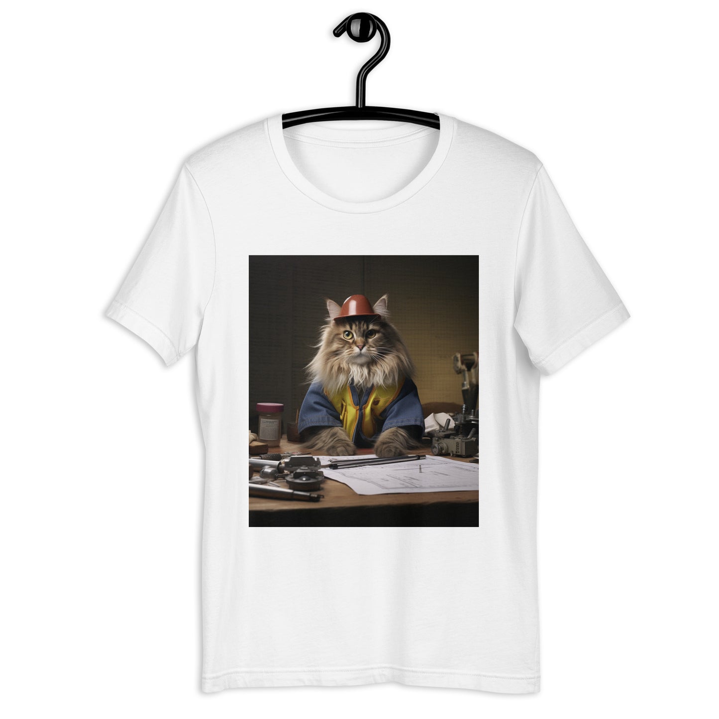 Maine Coon Engineer Unisex t-shirt