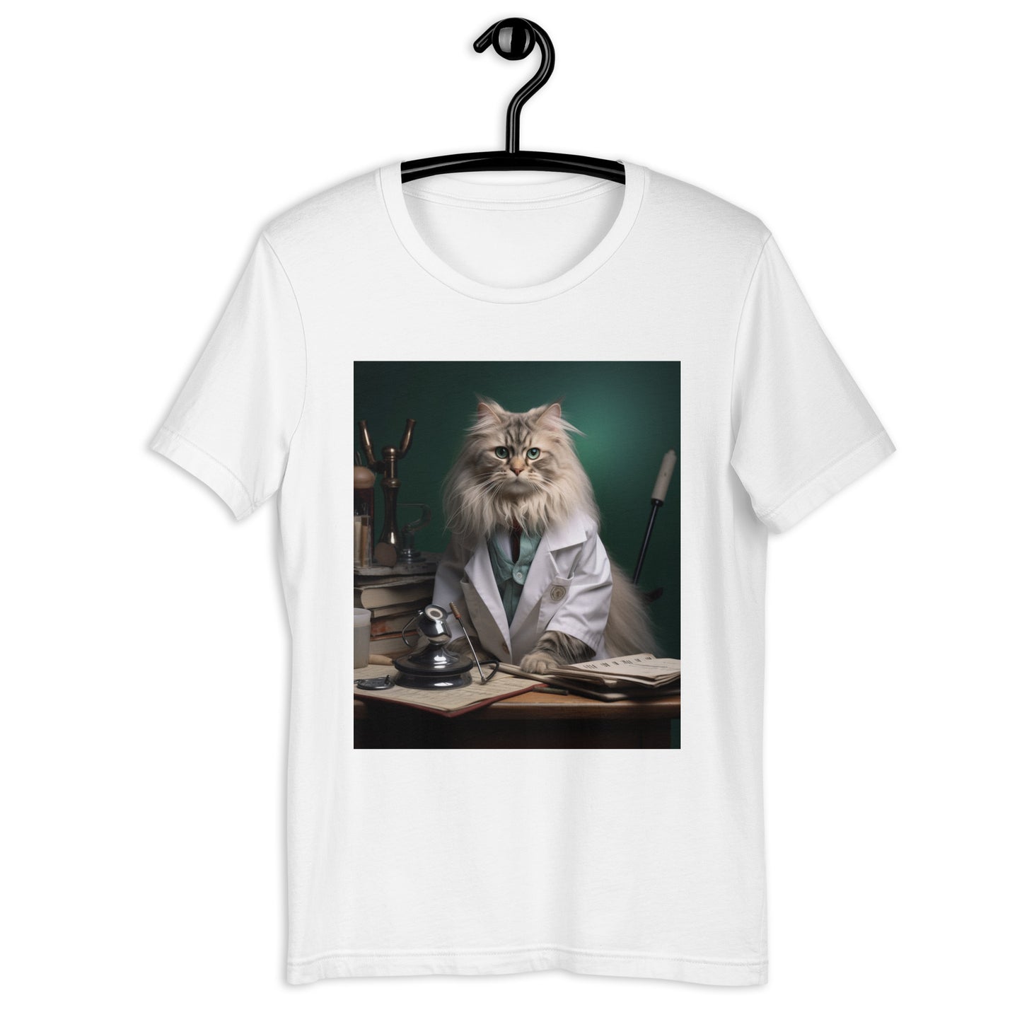 Maine Coon Doctor Unisex t-shirt