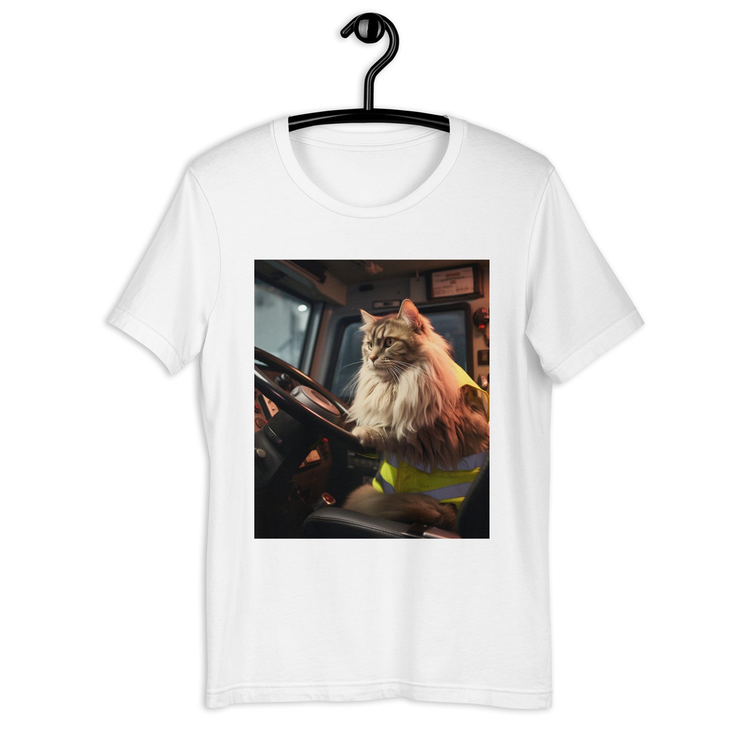 Maine Coon Bus Driver Unisex t-shirt