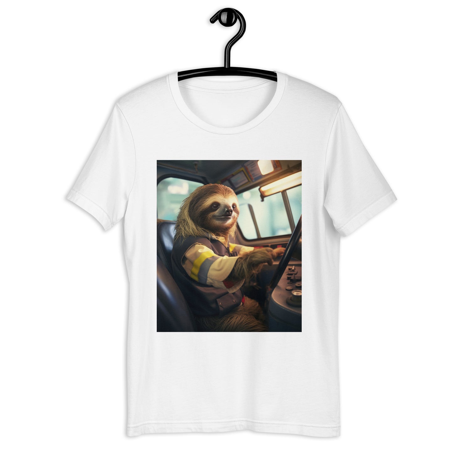 Sloth Bus Driver Unisex t-shirt