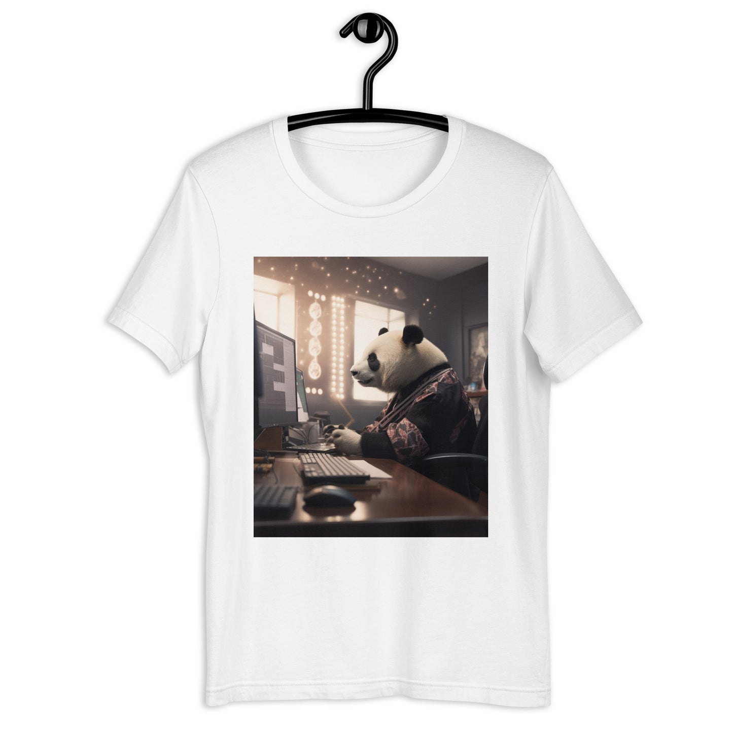 Panda Stock Trader Unisex t-shirt