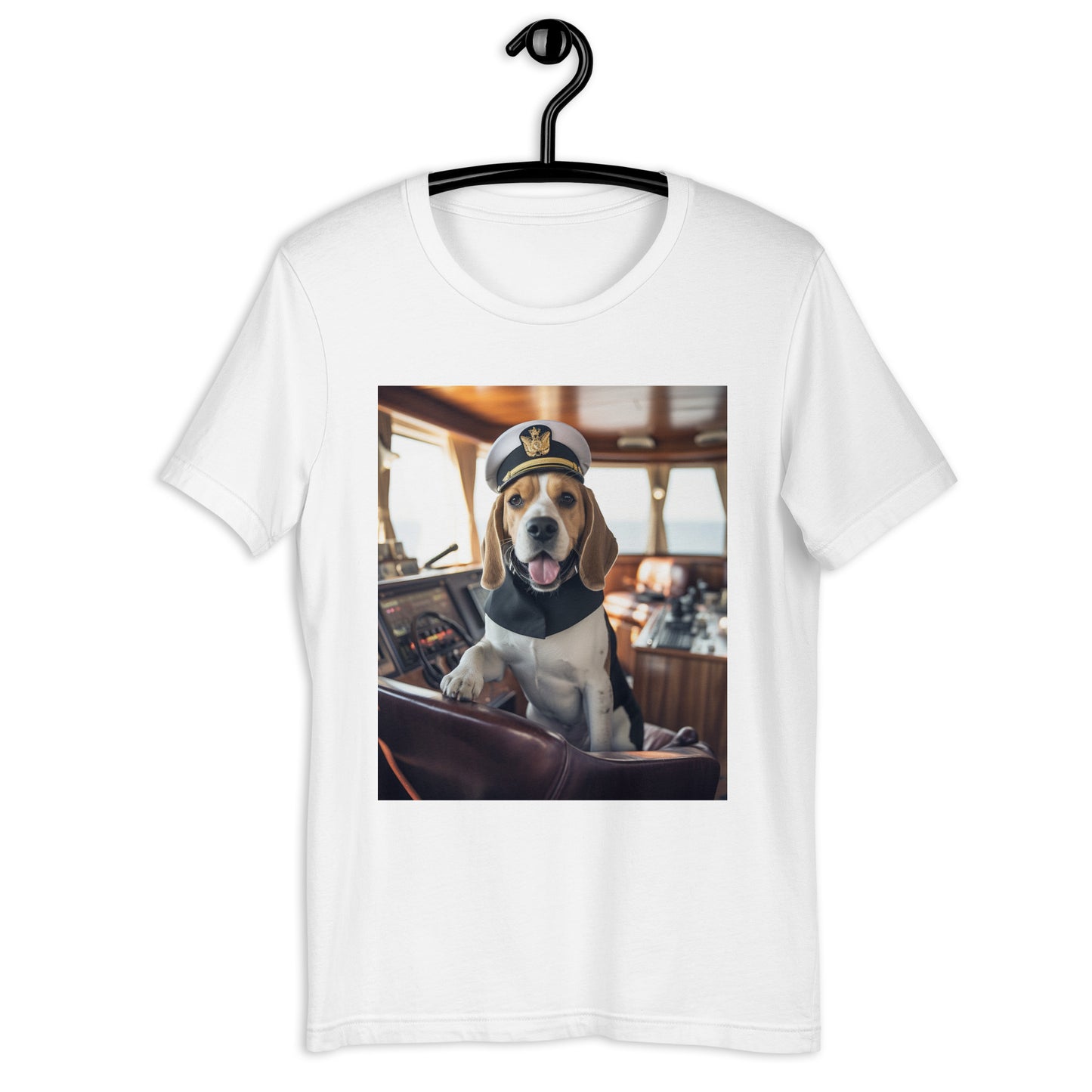 Beagal NavyOfficer Unisex t-shirt