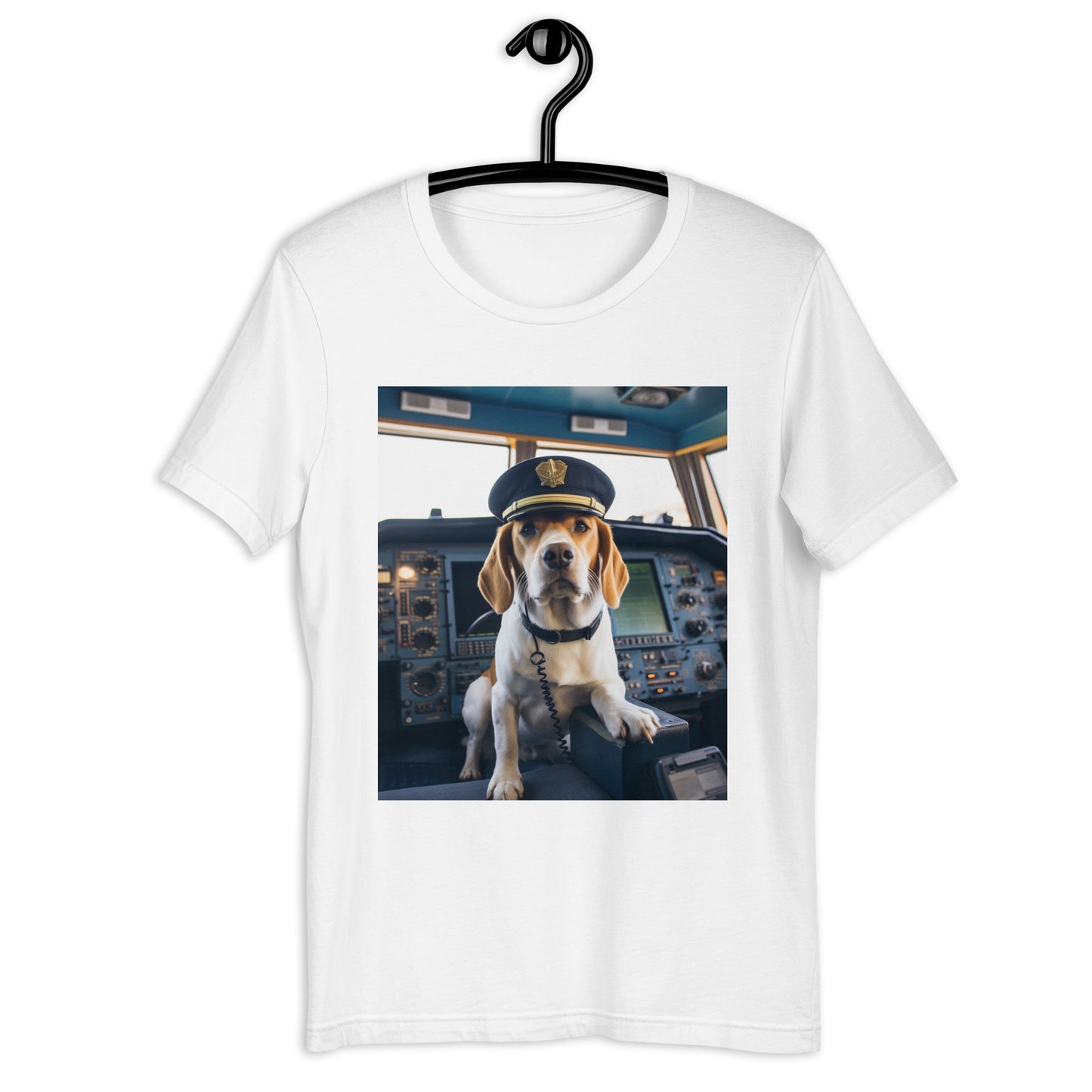 Beagal CruiseShipCaptain Unisex t-shirt