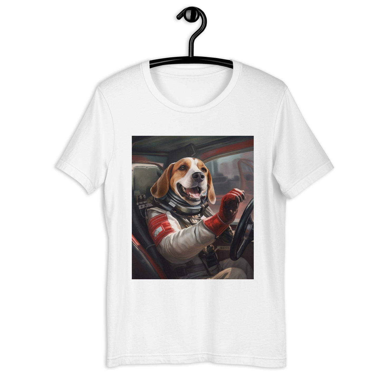 Beagal F1 Car Driver Unisex t-shirt